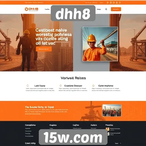 Interface intuitiva do site DHH8 é elogiada