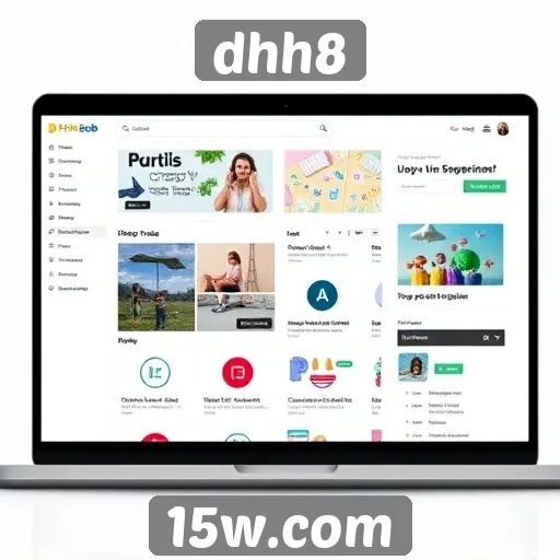 novas funcionalidades do site dhh8 para usuários